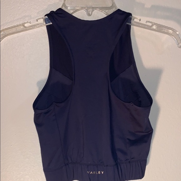VARLEY navy blue elastic crop tank! - Picture 8 of 8